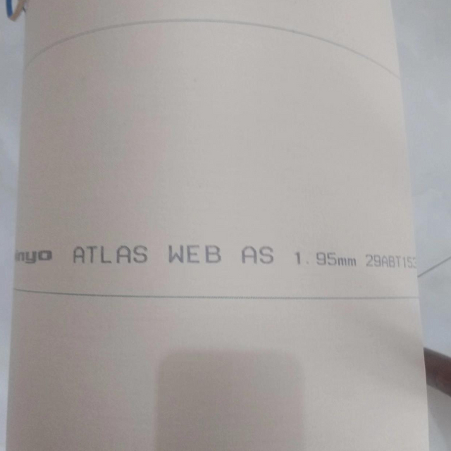Web ofszetnyomtatás Gumi takaró 1,68 mm 1,95 mm vastagság